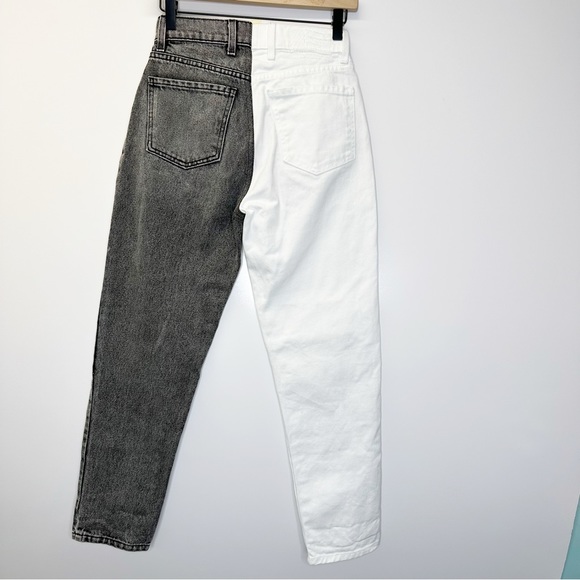REVICE Denim Women's True Love Checkmate Jeans White Black Denim Size 25 - Picture 13 of 13